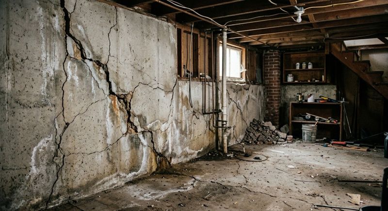 Basement Crack Repair in Mcdonough, GA