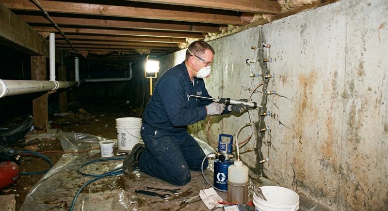 Basement Foundation Repair in Forest Park, GA