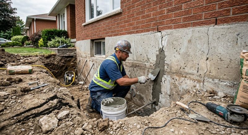 Basement Foundation Repair in Peachtree City, GA