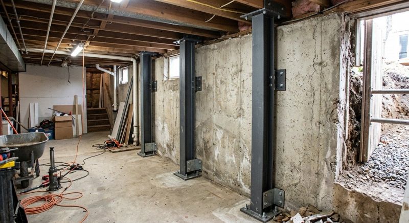 Basement Stabilization in Mcdonough, GA