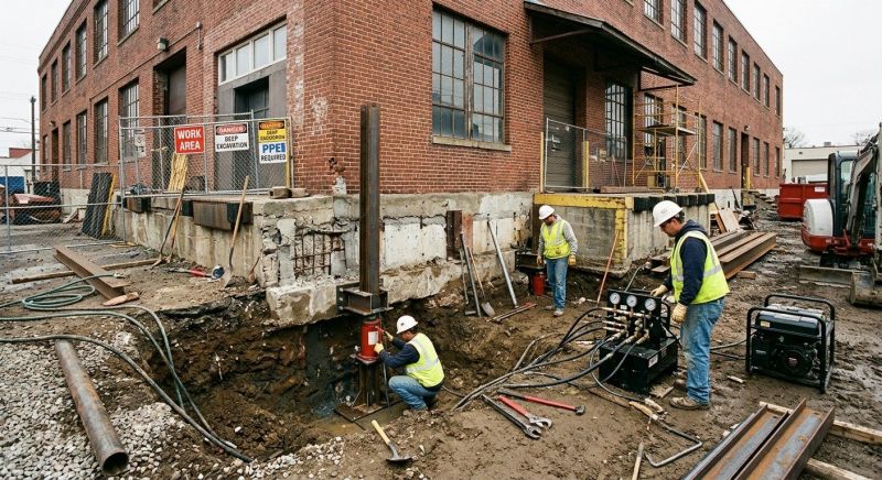 Building Foundation Repair in Conyers, GA