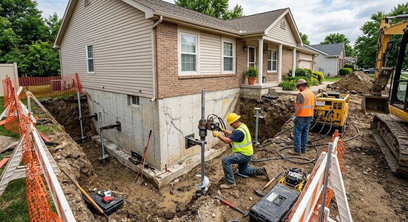 Building Foundation Repair in Griffin, GA