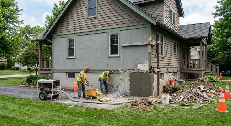 Concrete Foundation Repair in Fayette County, GA