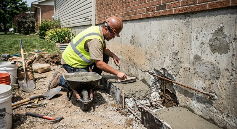 Concrete Foundation Repair in Forest Park, GA