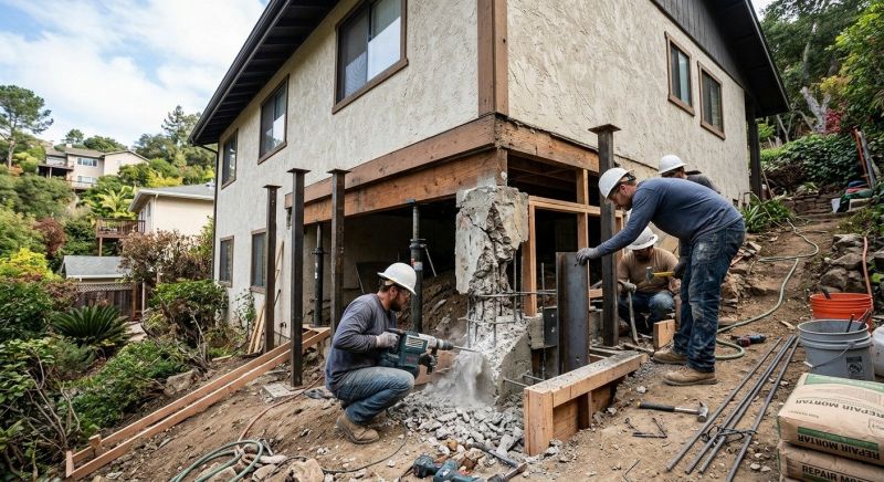Concrete Foundation Repair in Lithonia, GA