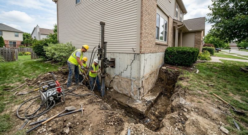 Concrete Foundation Repair in Oxford, GA