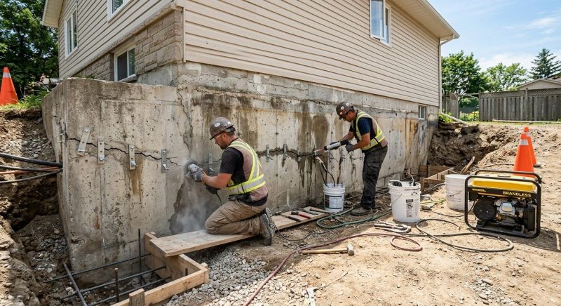Concrete Foundation Repair in Williamson, GA