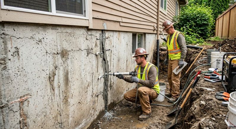 Cracked Foundation Repair in Lovejoy, GA
