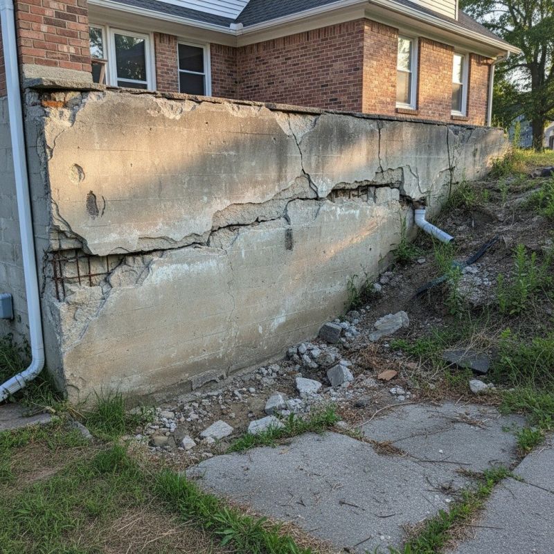 Cracked Foundation Repair in Newton County, GA