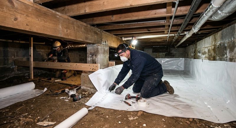 Crawl Space Leveling in Mcdonough, GA