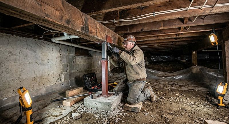 Crawlspace Foundation Repair in Fulton County, GA
