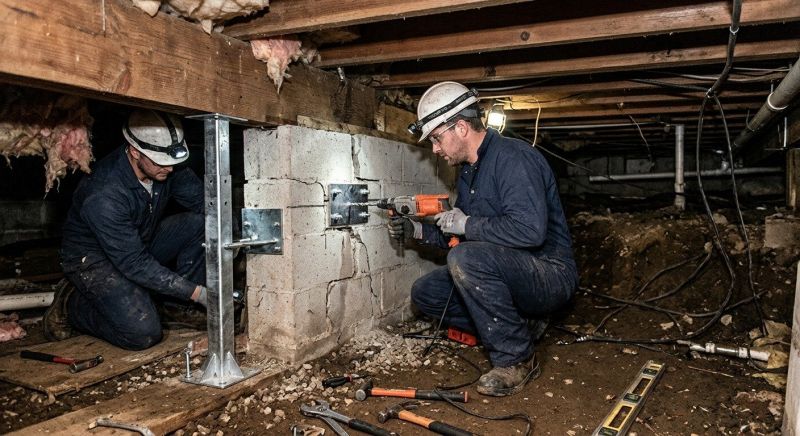 Crawlspace Foundation Repair in Lithonia, GA