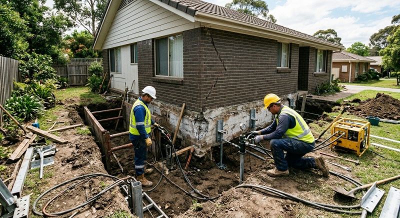 Foundation Crack Repair in Griffin, GA
