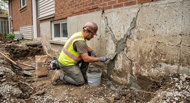 Foundation Crack Repair in Jonesboro, GA