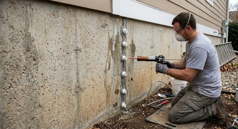 Foundation Crack Sealing in Mcdonough, GA