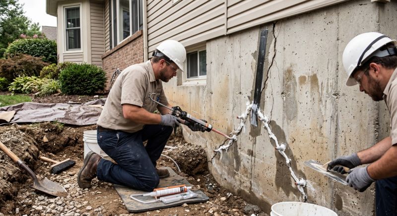 Foundation Cracks Repair in Mcdonough, GA