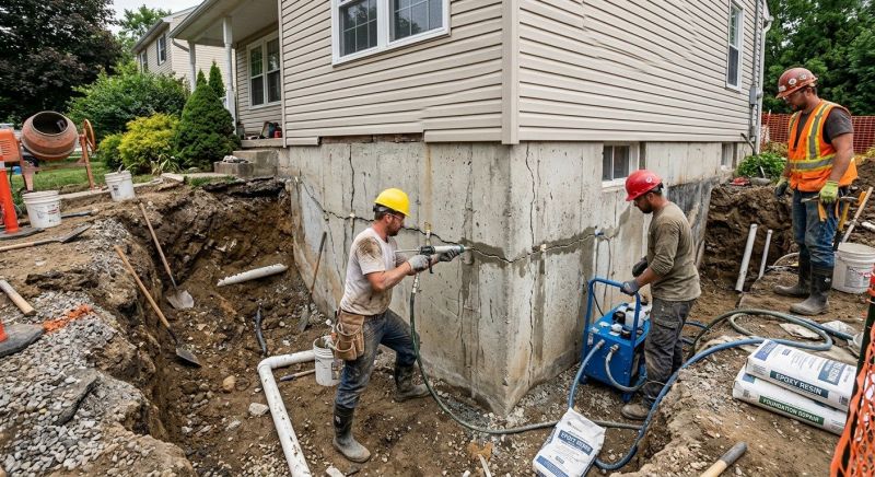 Foundation Damage Repair in Fayette County, GA