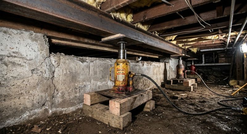 Foundation Jacking in Conyers, GA
