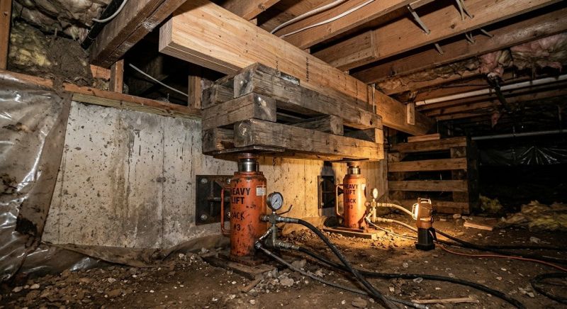 Foundation Jacking in Dekalb County, GA