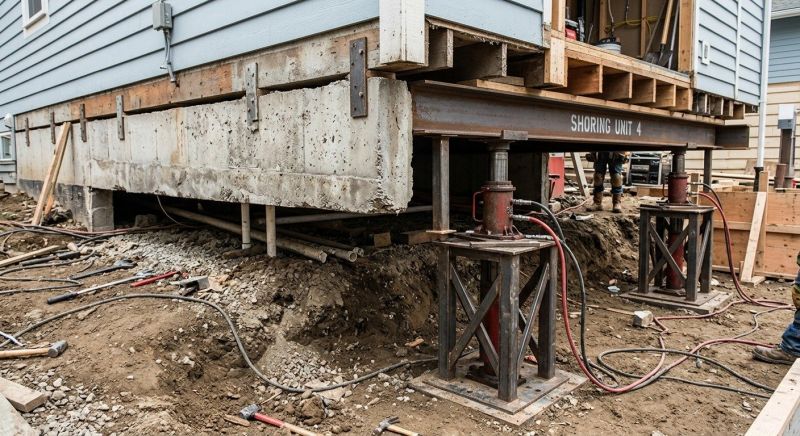 Foundation Jacking in Fayetteville, GA