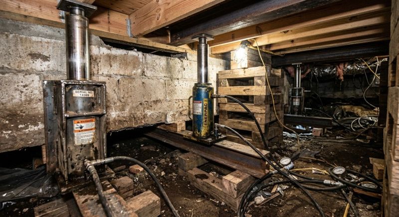 Foundation Jacking in Griffin, GA