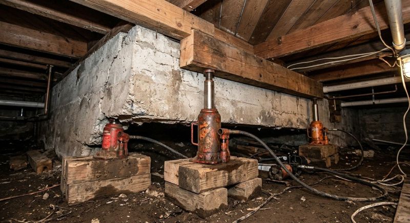 Foundation Jacking in Hampton, GA