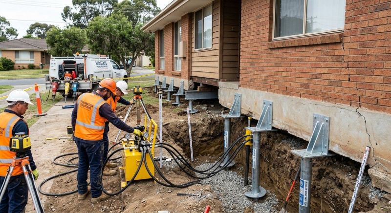 Foundation Jacking in Newton County, GA