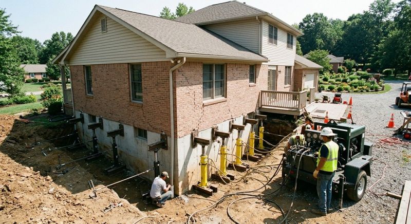 Foundation Jacking in Newton County, GA