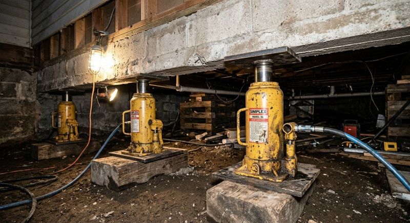 Foundation Jacking in Rockdale County, GA
