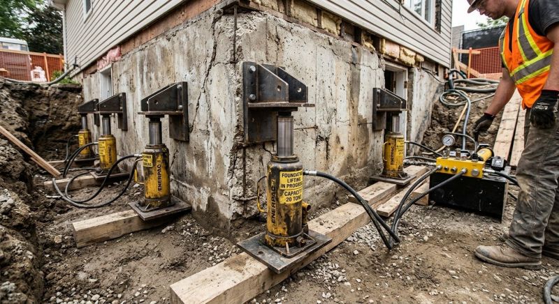 Foundation Jacking in Williamson, GA