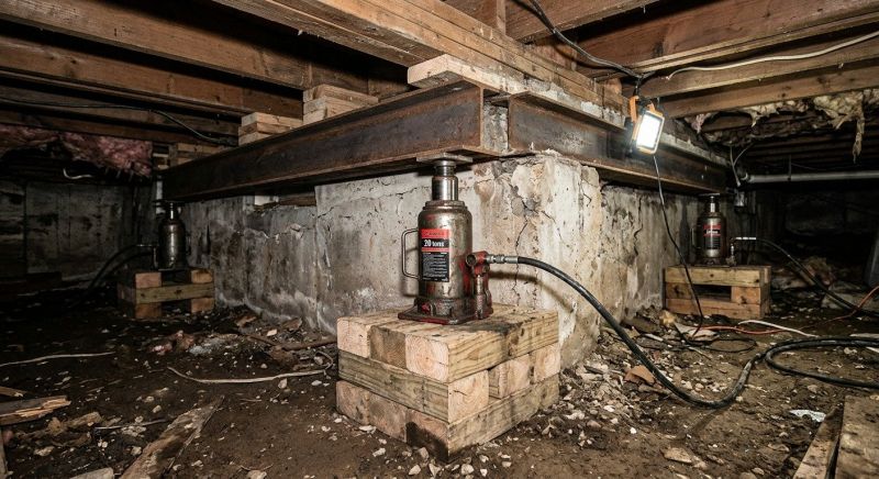 Foundation Jacking in Williamson, GA