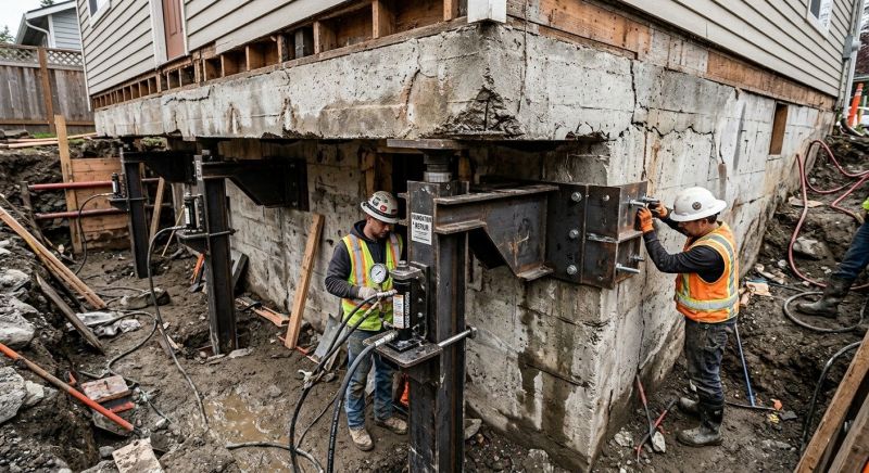 Foundation Lifting in Locust Grove, GA