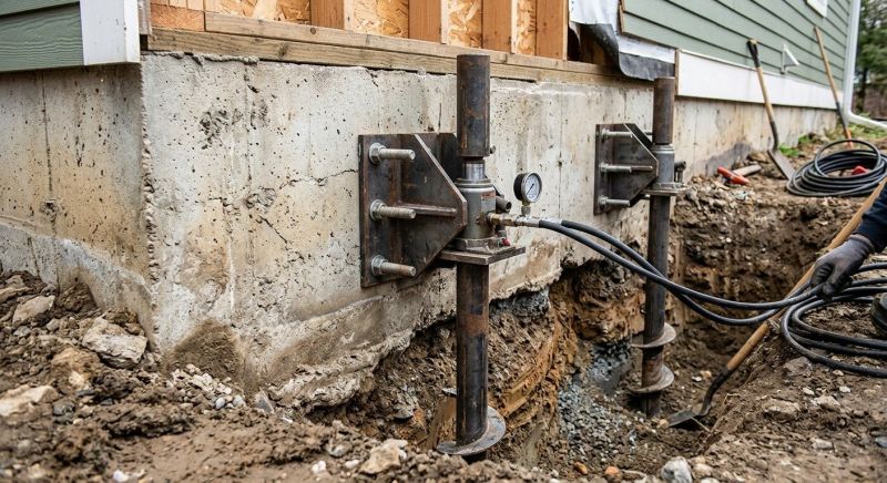 Foundation Pier Leveling in Mcdonough, GA
