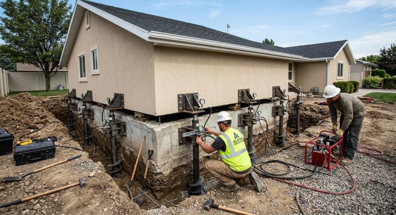 Foundation Pier Leveling in Mcdonough, GA