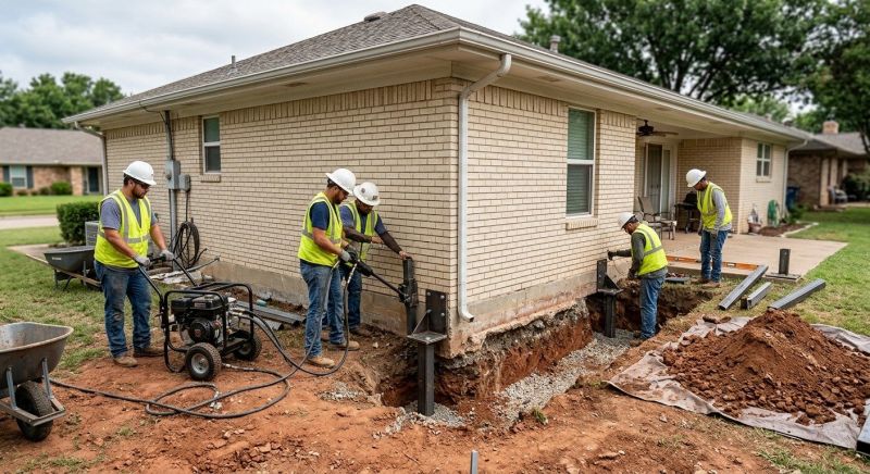 Foundation Stabilizing in Fayetteville, GA