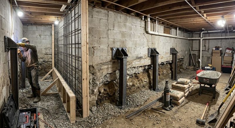 Foundation Stabilizing in Oxford, GA