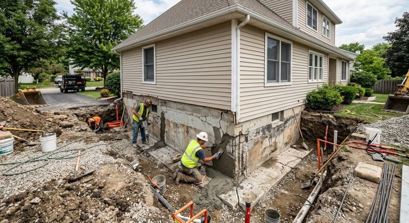 Foundation Strengthening in Mcdonough, GA