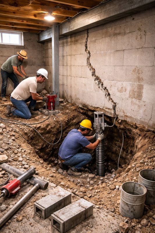 Foundation Structural Repair in Jackson, GA