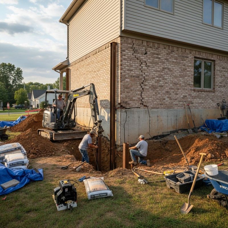 Foundation Structural Repair in Stockbridge, GA