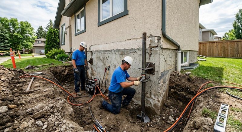 Helical Piers Installation in Mcdonough, GA