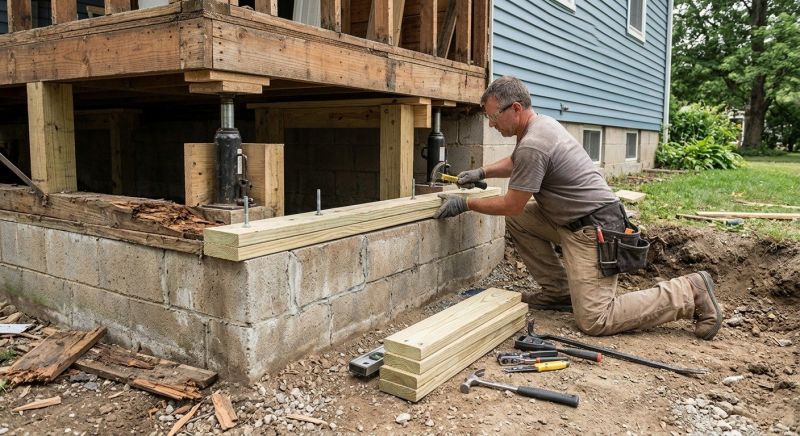 Home Foundation Repair in Forest Park, GA