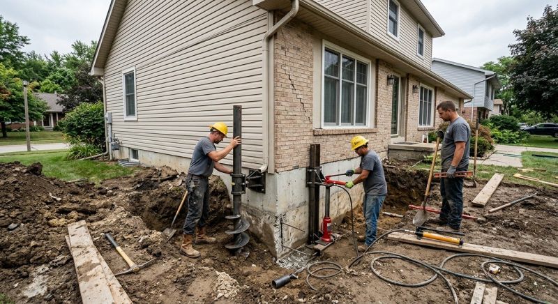 House Foundation Repair in Fayette County, GA