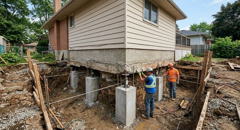 House Underpinning in Mcdonough, GA