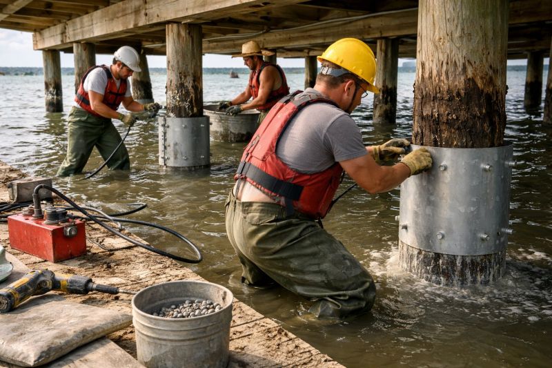 Piling Repair in Union City, GA