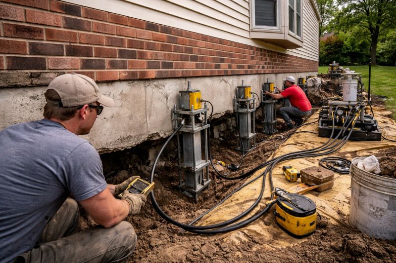 Settling Foundation Service in Fayette County, GA