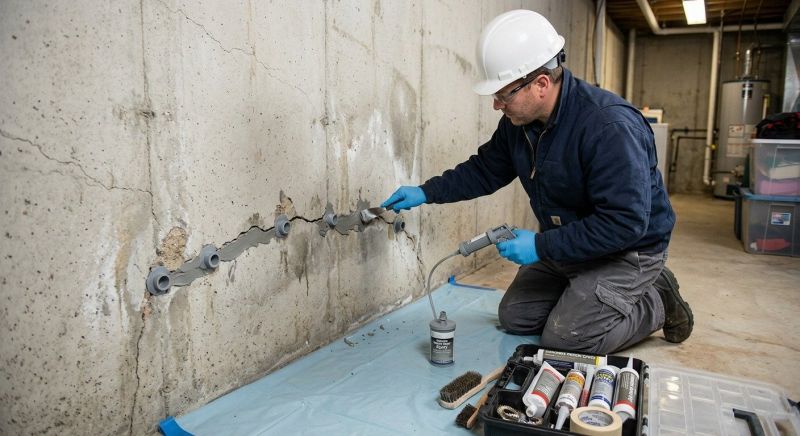 Structural Crack Repair in Mcdonough, GA