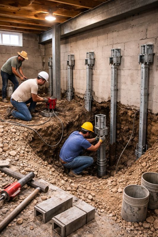 Structural Underpinning in Mcdonough, GA