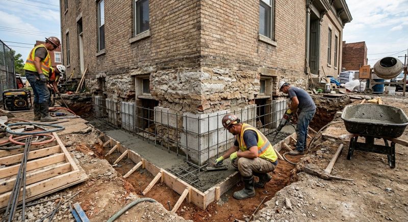 Structural Underpinning in Mcdonough, GA